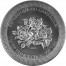 Republic of Cameroon 1 Kg Kilo / 32 oz THREE GRACES Antonio Canova series CELESTIAL BEAUTY 10000 Francs Silver Coin 2022